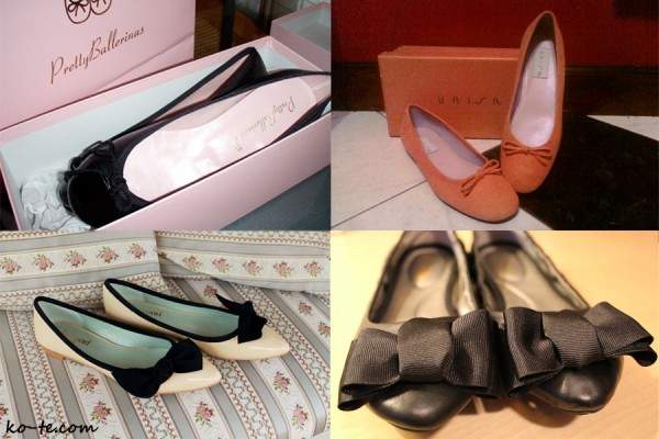 Beautiful flats ballerinas