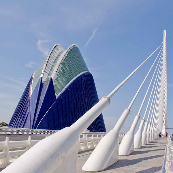 L'Àgora, by Santiago Calatrava, in Valencia, Spain