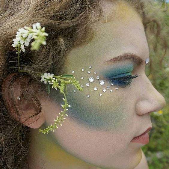 Spring Fairy Makeup. Cuteness Overload!