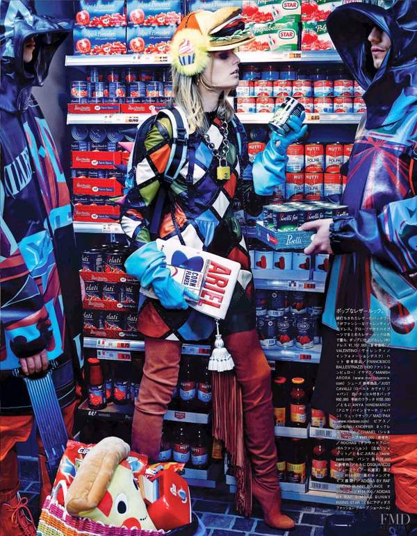 HANNE GABY ODIELE by Giampaolo Sgura for  Vogue Japan October 2014