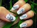 White nail art inspiration. Be in trend!