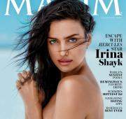 Irina Shayk by Russell James for Maxim