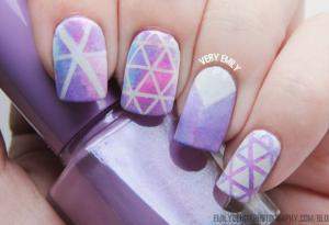 Geometric Nail Art Design Ideas