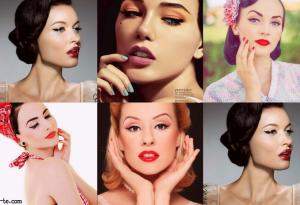 Пин Aп Макияж (Pin-Up Makeup): Фото, советы и уроки по созданию ретро-образа