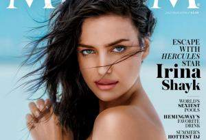 Irina Shayk by Russell James for Maxim