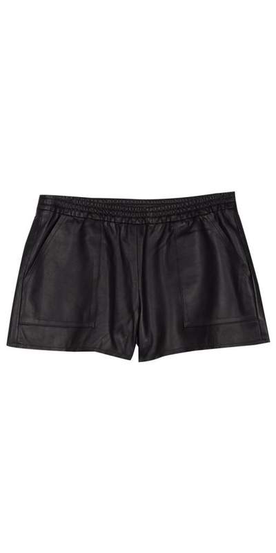 JOURDINA LEATHER SHORTS