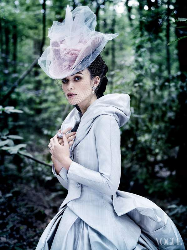 Keira Knightley by Mario Testino for Vogue US