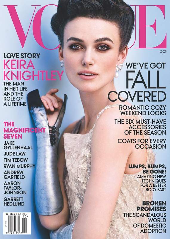 Keira Knightley by Mario Testino for Vogue US